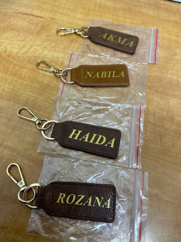 Legacy Fashionista Exclusive Custom Name Keychain